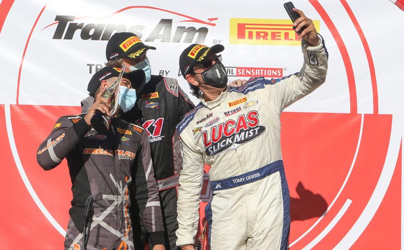 Another Podium for the Lucas SlickMist Driver Tomy Drissi in Texas for the Trans Am Presented by Pirelli Championship