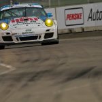 day 2 muhlner porsche 911 gt3 cup the heat tomy drissi detroit saturday 16