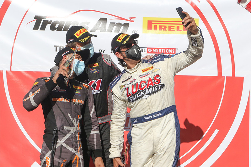 Another Podium for the Lucas SlickMist Driver Tomy Drissi in Texas for ...