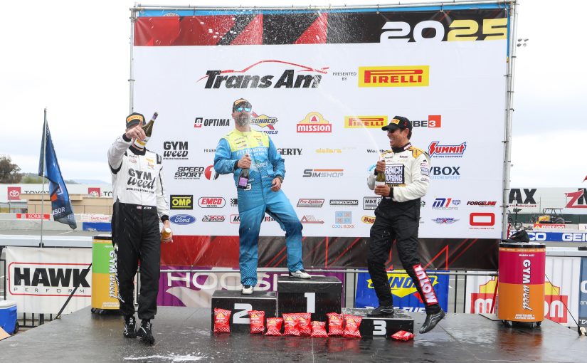 Tomy Drissi Scores First Trans Am Podium of 2025 at Sonoma