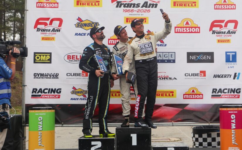 Tomy Drissi Scores First Trans Am Podium of 2026 at Road Atlanta in Dramatic Fashion
